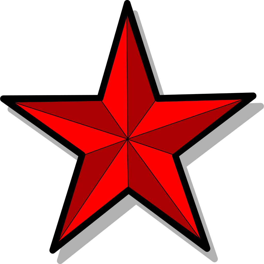 Файл - Etoile-rouge - Svg - Blue Star Emoticon (1024x1024), Png Download