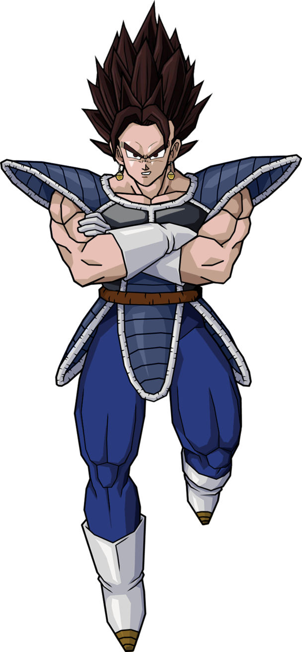 Ultra Dragon Ball Wiki - Turles And Raditz Fusion (608x1313), Png Download