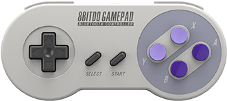 01 93k Sn30 Analogue 13 Jul 2018 - Sn30 8bitdo (400x300), Png Download