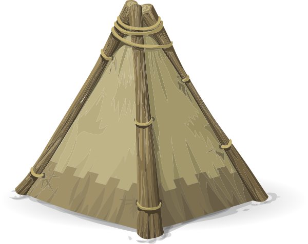 Tent Clip Art (500x397), Png Download