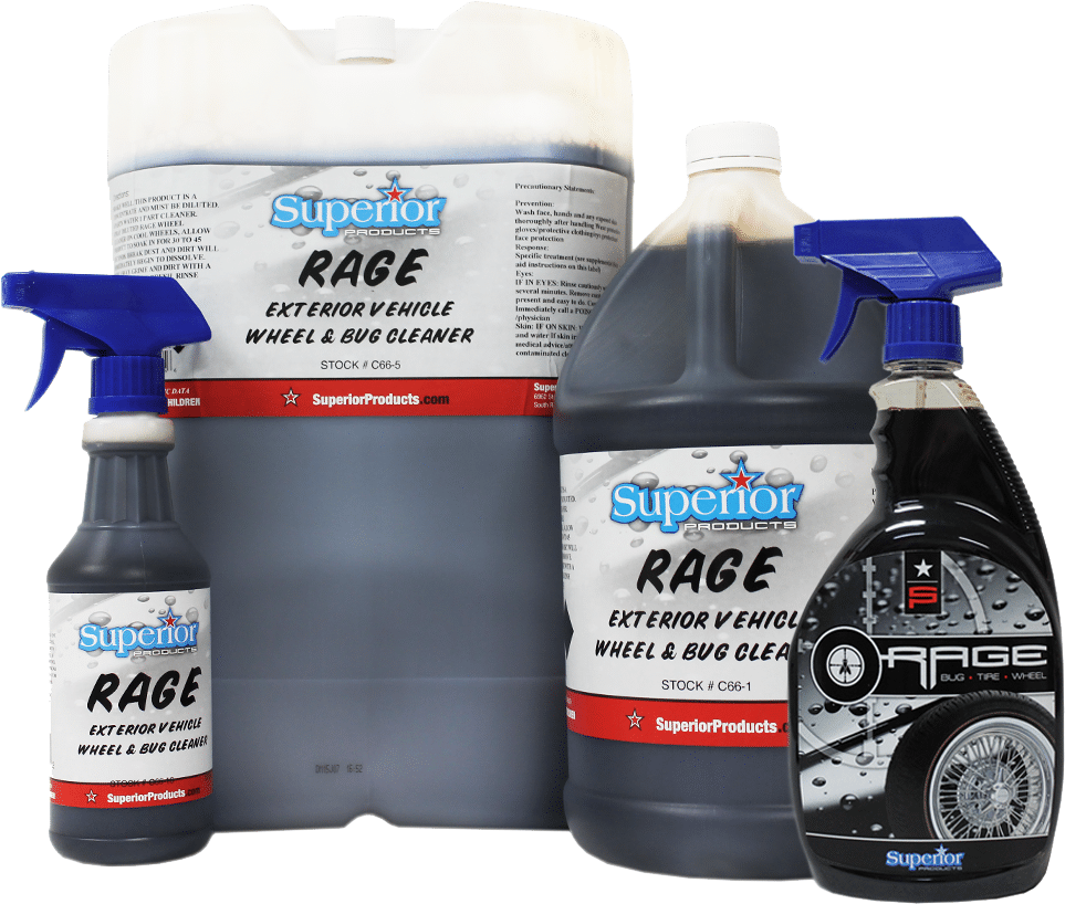 Rage Wheel & Bug Cleaner - Cleaner (1000x1000), Png Download