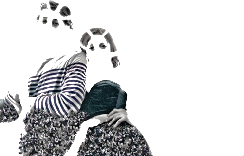 Me & Kira Faceless Png - Illustration (500x335), Png Download