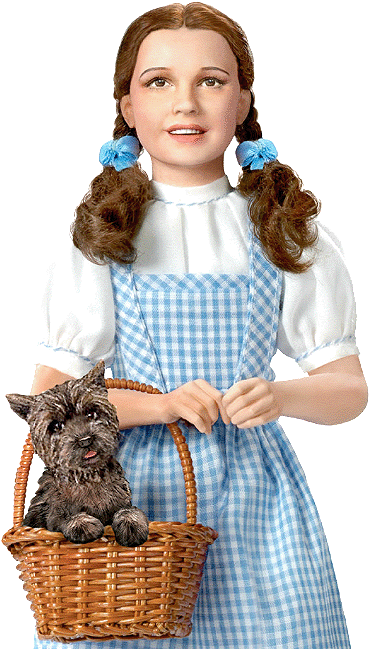 Ashton Drake Dorothy Over The Rainbow Fashion Doll - Dorothy Wizard Of Oz Judy Garland (433x663), Png Download