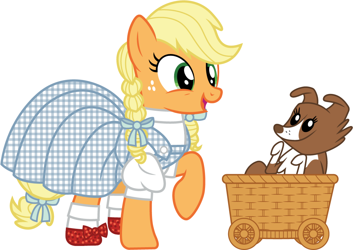 Cloudyglow, Basket, Clothes, Cosplay, Costume, Cute, - Cartoon (1169x800), Png Download