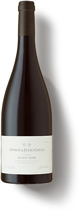 Gallo Family Vineyards Estate Pinot Noir - Glass Bottle (281x450), Png Download