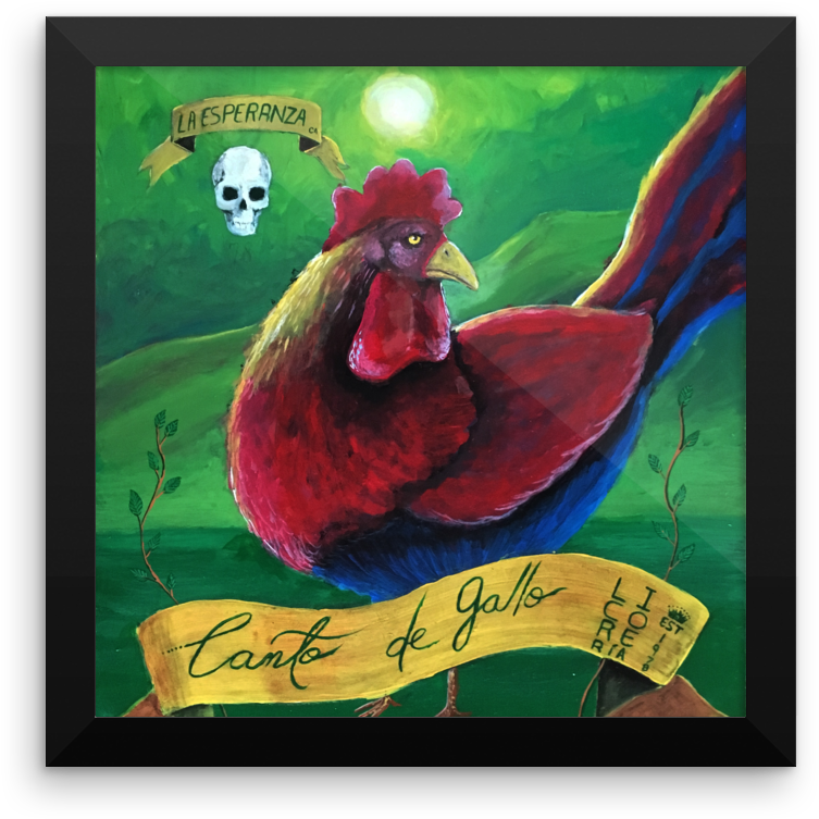 Image Of Canto De Gallo Print - Turkey (1000x1000), Png Download