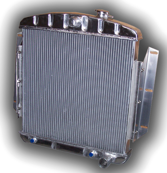 1959 Chevy Truck Aluminum Radiator - 1955 Chevy Truck Aluminum Radiator (580x599), Png Download