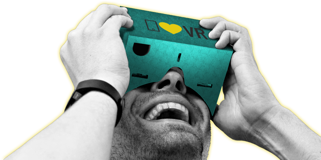 Cardboard Vr Viewers (1078x530), Png Download