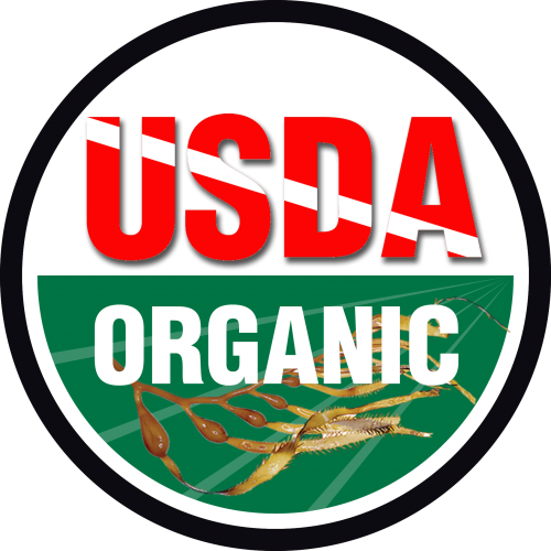 Usda Approved - Eu Organic Food Label (500x500), Png Download