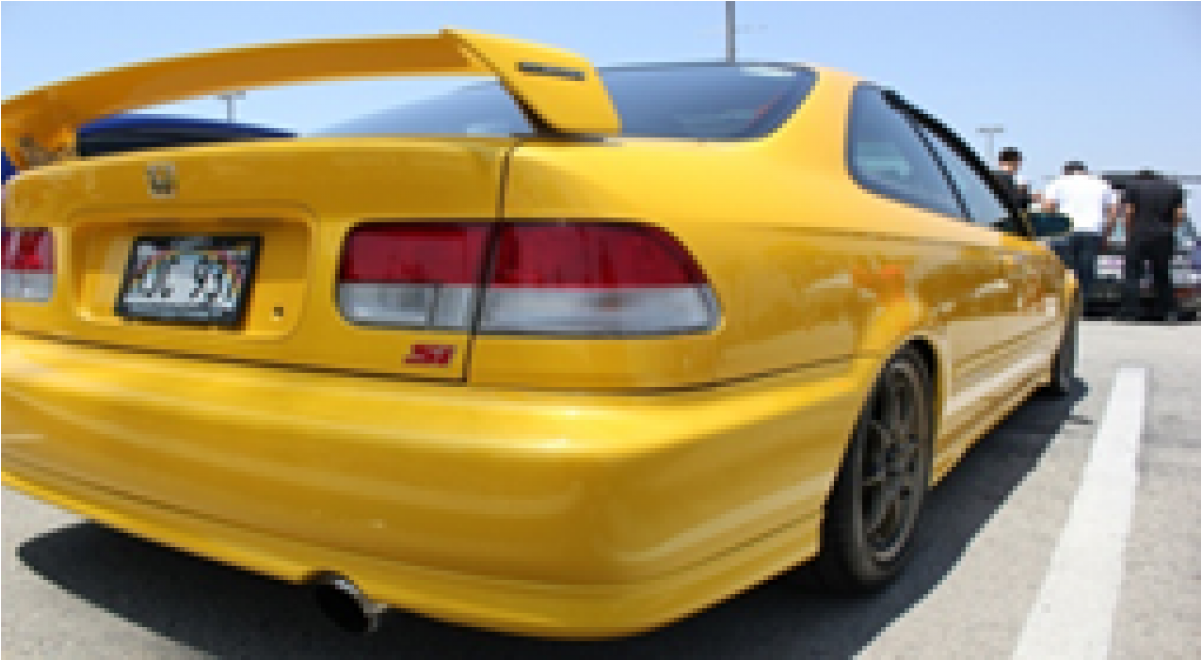 Civic Coupe Mugen Spoiler (1200x1200), Png Download