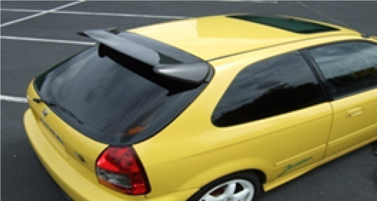 Civic 96 00 3dr Carbon Type R Rear Spoiler - Honda Civic (1200x1200), Png Download