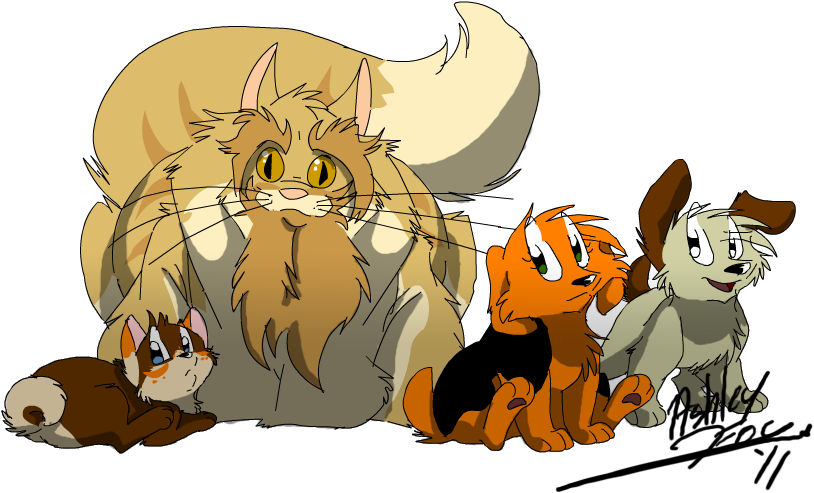 Total Misfits - Cartoon (844x551), Png Download