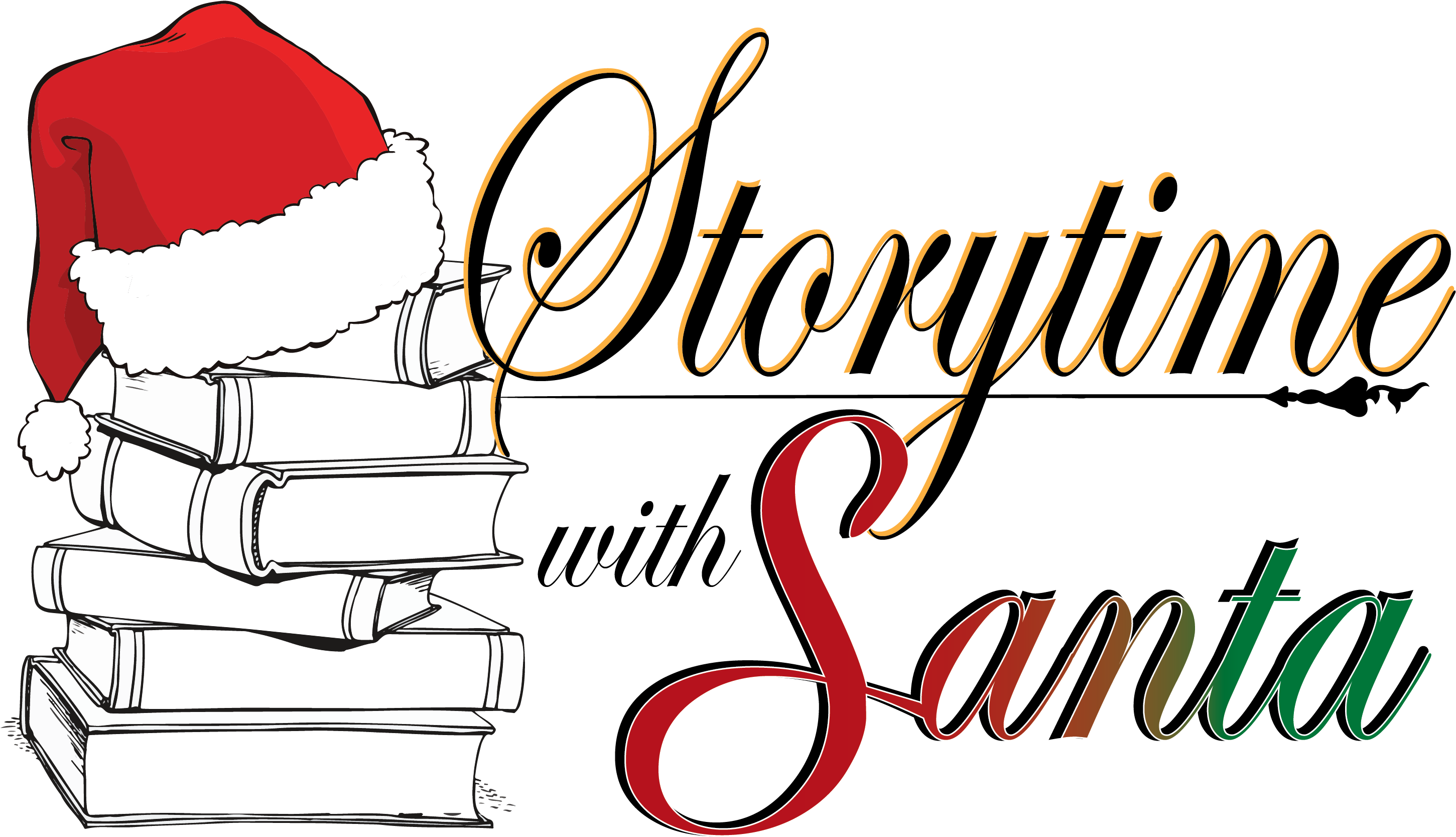 Storytime With Santa - Story Time With Santa (2955x1775), Png Download