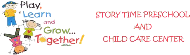 Story Time Preschool And Child Care Center - Child Development Cartoon (689x216), Png Download