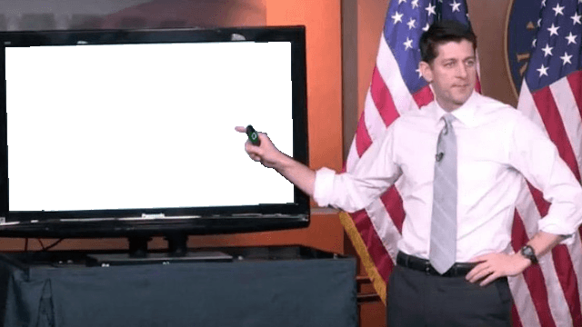 Paul Ryan United States Of America - Paul Ryan Meme Healthcare (640x360), Png Download