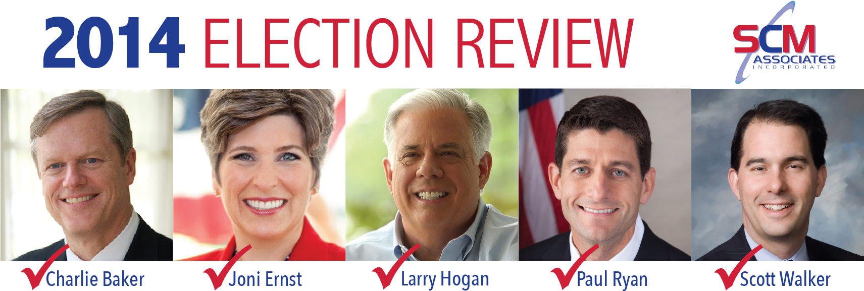 2014 Election Review - Scott Walker For Governor (1790x659), Png Download