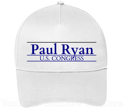 Paul Ryan - Baseball Cap (433x402), Png Download