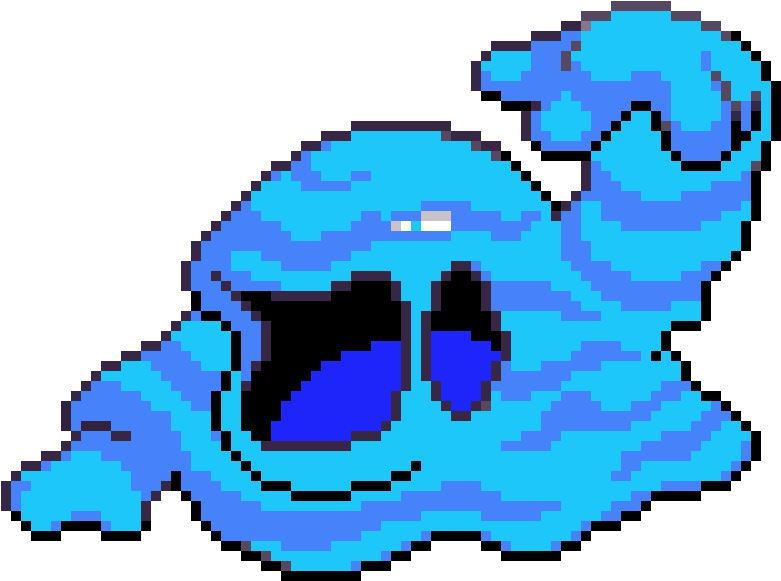 Blue Muk - Muk (960x660), Png Download