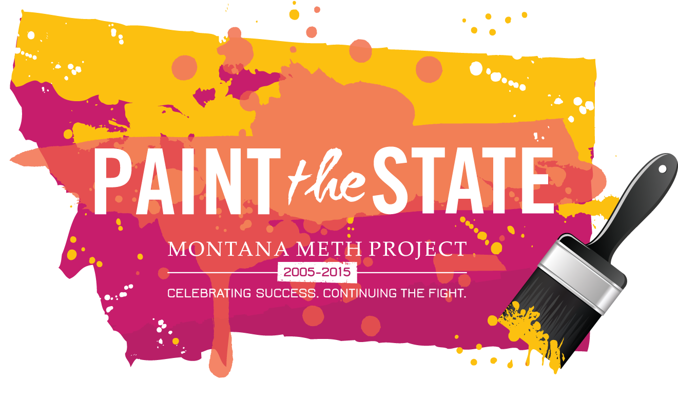 Montana Meth Project Paint The State Campaign Accepting - Paint (1321x773), Png Download