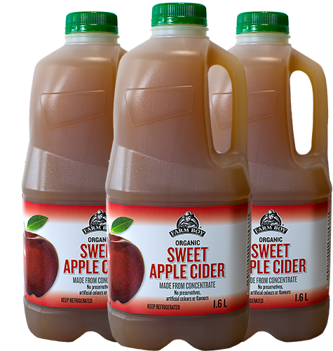 Farm Boy Organic Sweet Apple Cider - Apple Cider (500x500), Png Download