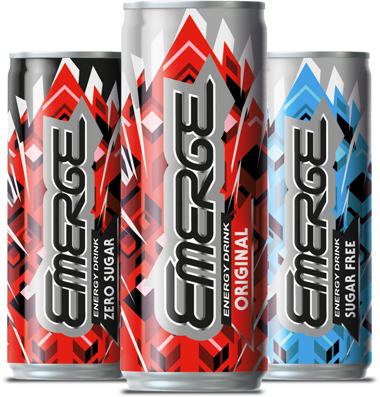 Emerge Original Fridge Pack Drink (767x801), Png Download