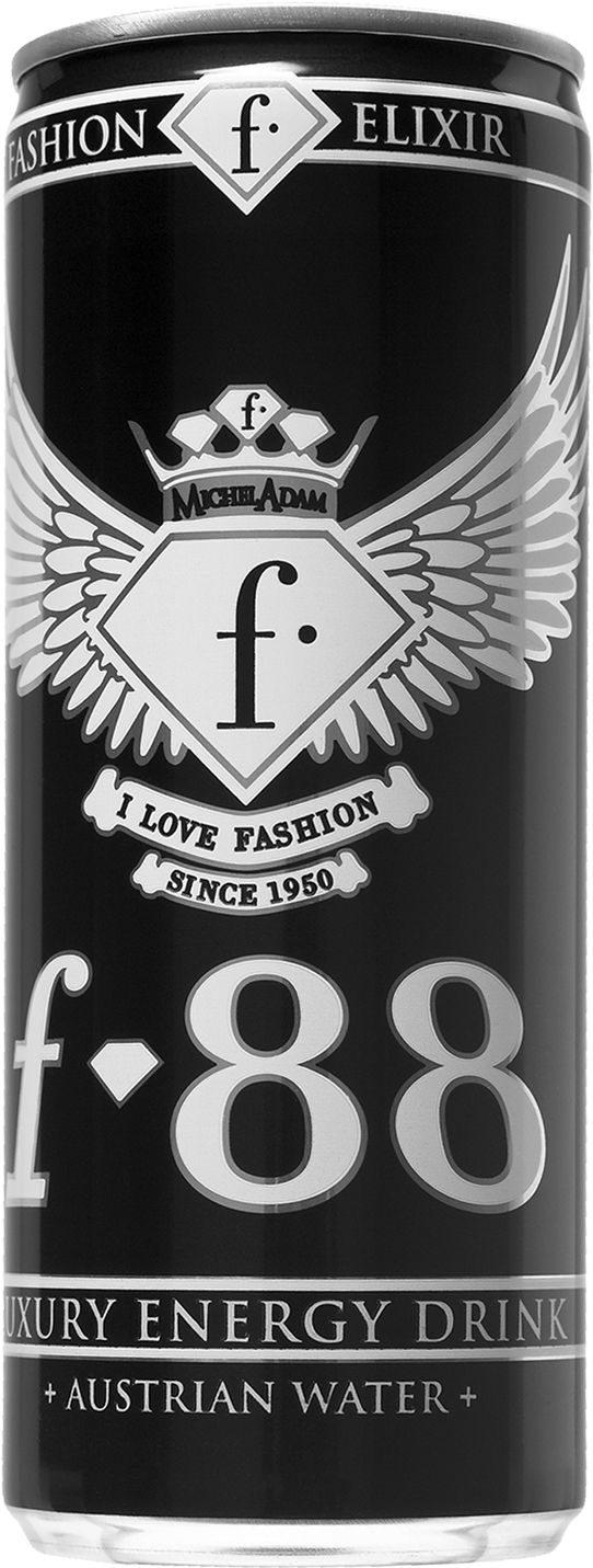 F88 Fashion Energy Drink 250ml - Fashion Energy Drink (1600x2000), Png Download