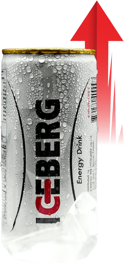 Iceberg-product - Iceberg Energy Drink Cambodia (520x1080), Png Download