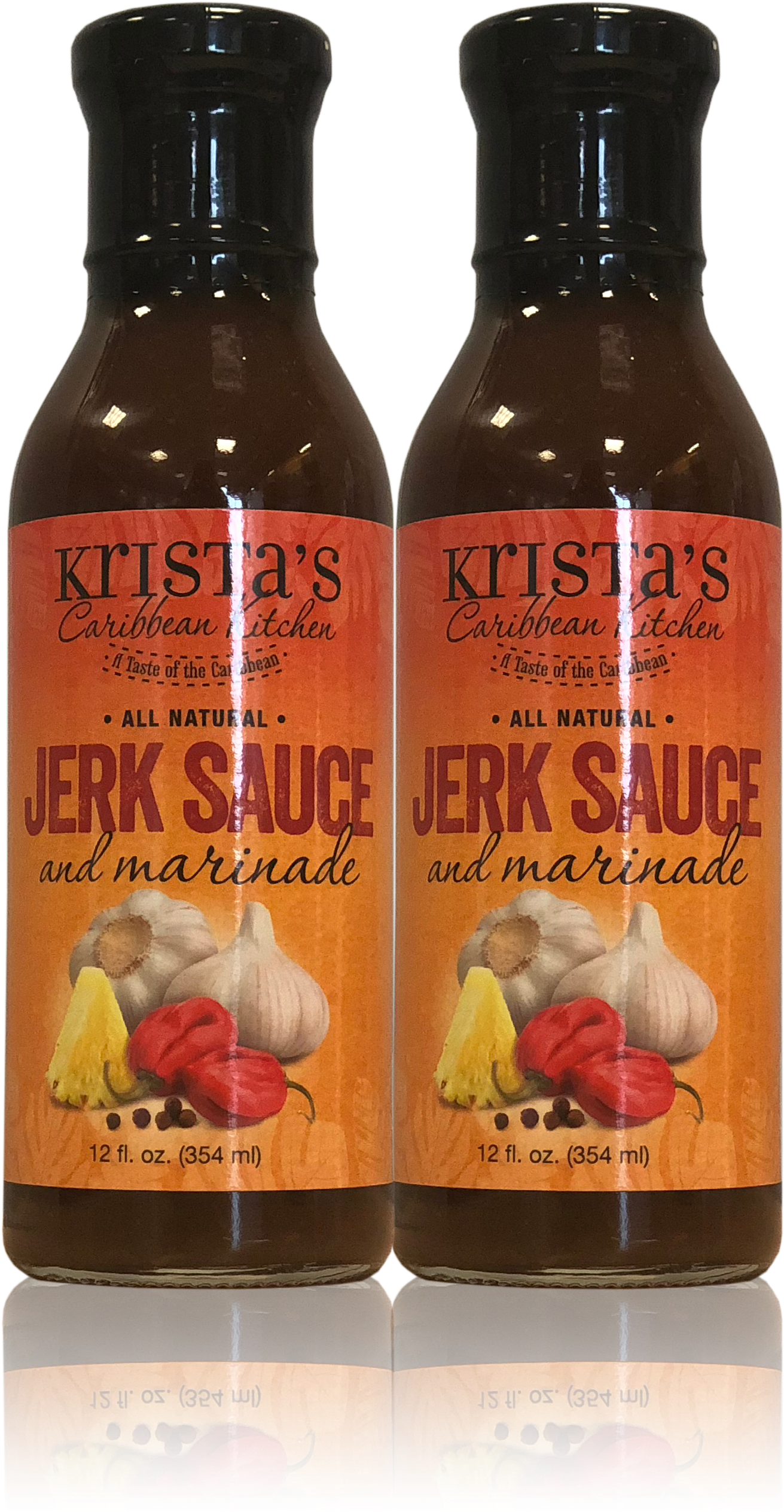 2-pack Original Jerk Sauce 12oz - Natural Foods (2549x2549), Png Download