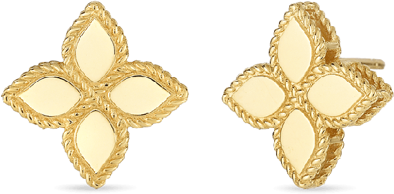 Roberto Coin Medium Stud Earring - Body Jewelry (1410x1800), Png Download