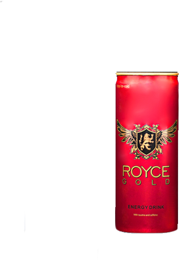 Royce Gold Energy Drink Na - Caffeinated Drink (600x710), Png Download