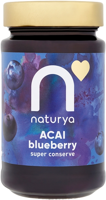 Naturya Superfood Conserve - Acai & Blueberry 285g (690x690), Png Download