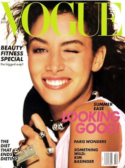 Vogue Magazine's Black Cover Models - Vogue (608x342), Png Download