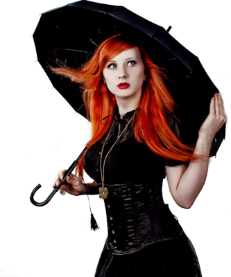 Black Dress Png Psd Detail Model In Black Official - Lady In Black Dress (333x400), Png Download