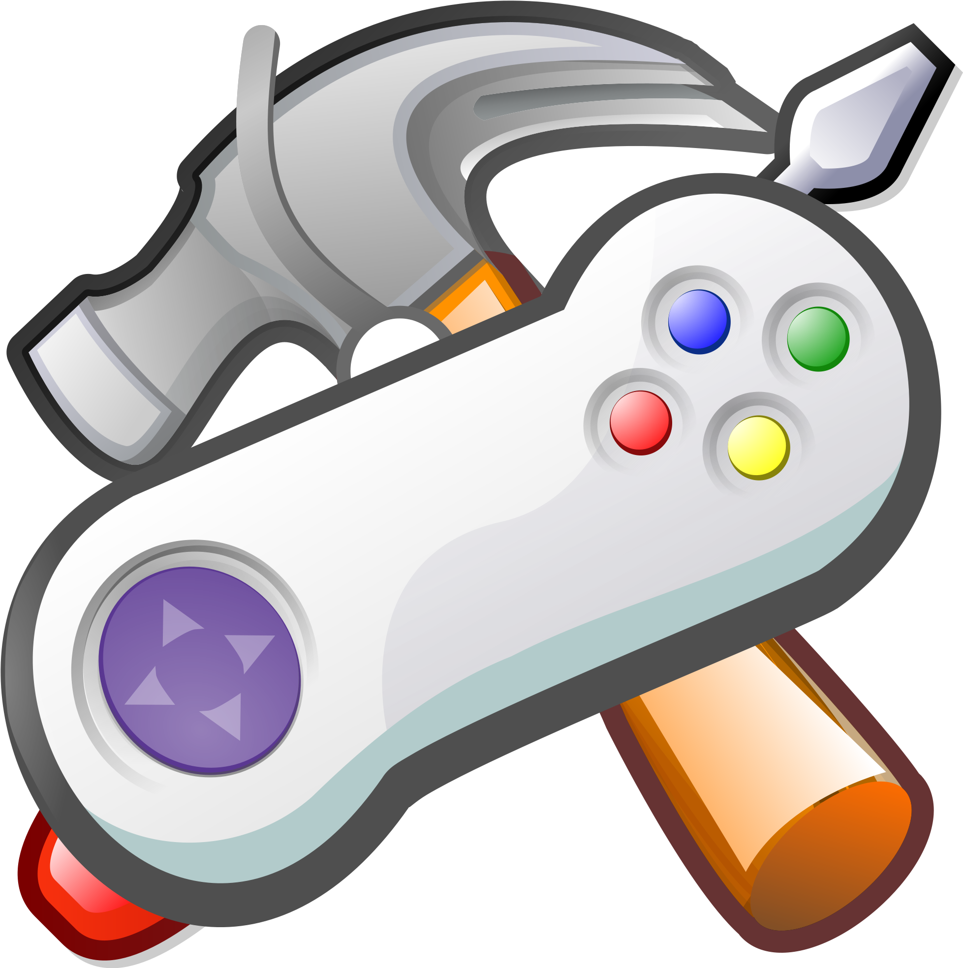 Open - Video Games Clip Art (2000x2000), Png Download