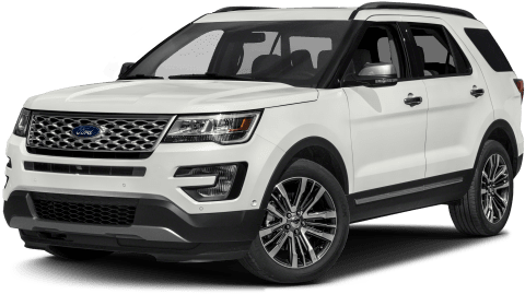 2017 Ford Explorer - 2017 Ford Explorer White (500x330), Png Download