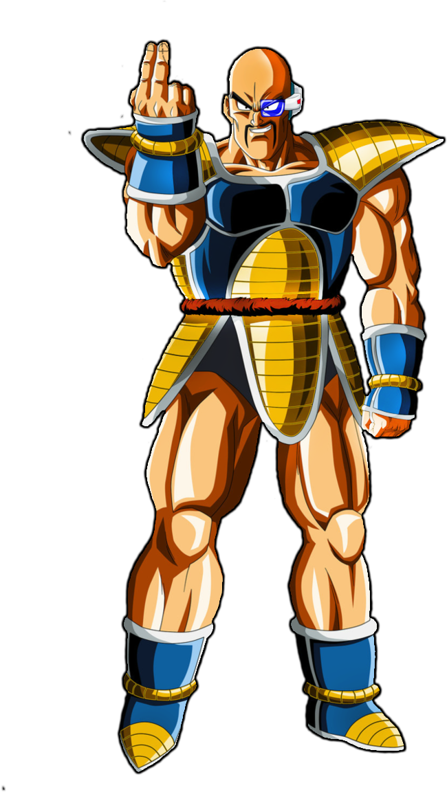 Nappa - Dragon Ball Nappa Render (1000x1266), Png Download