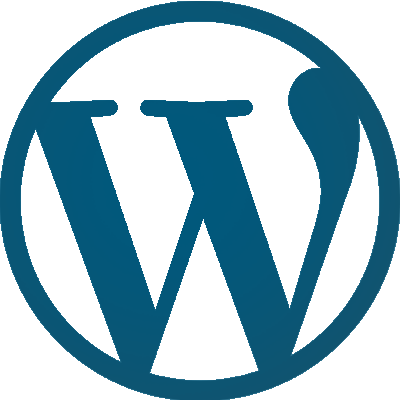 Wordpress Design & Development Charlotte Nc - White Logo Wordpress (400x400), Png Download