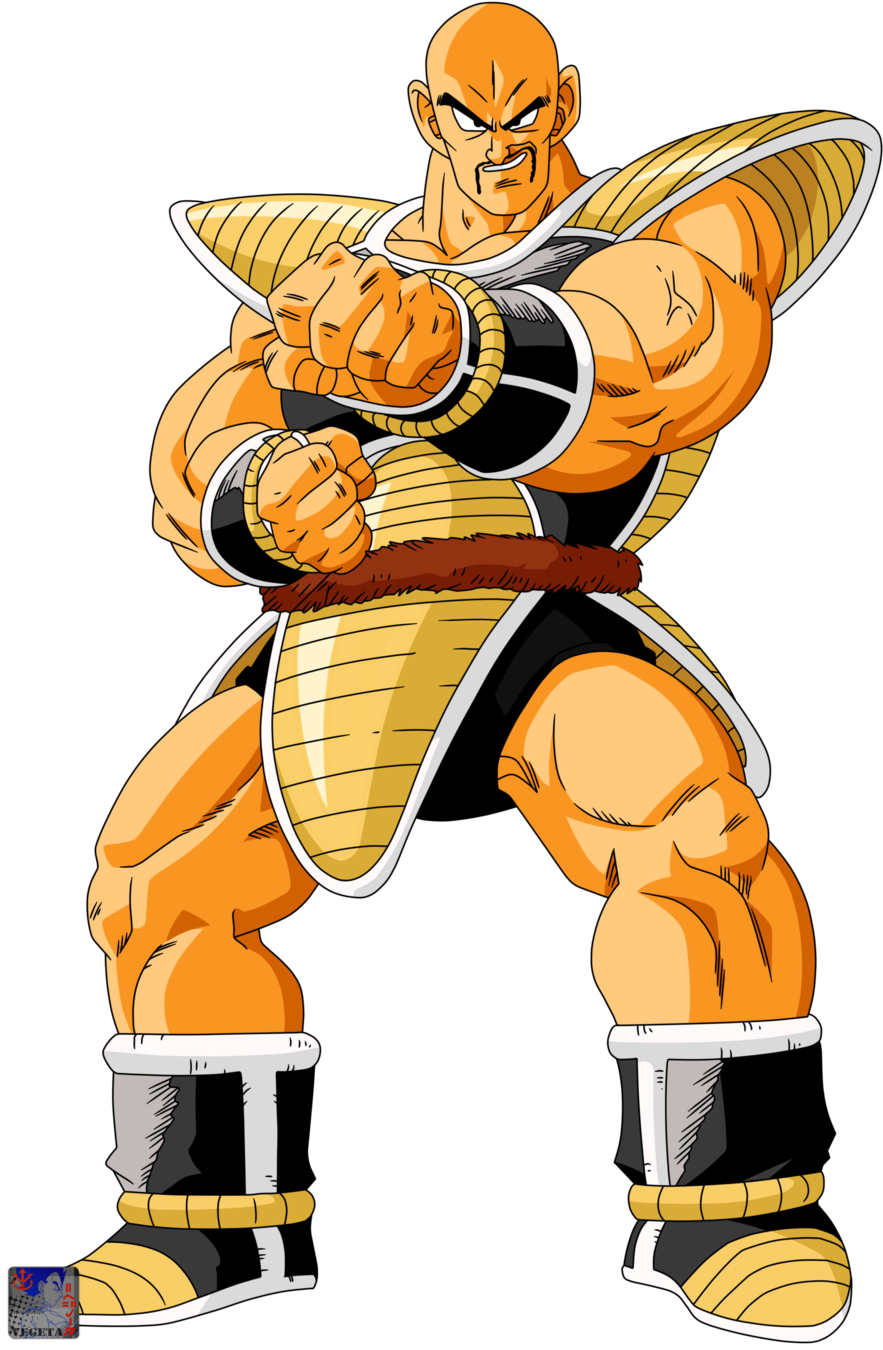 Nappa Lineart50 Color By Prinzvegeta-d5hw1ak - Dragon Ball Z Nappa (900x1369), Png Download