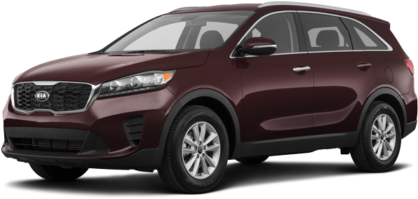 2018 Kia Sorento Sxl Awd W/black Nappa - 2019 Kia Sorento Lx Png (800x400), Png Download