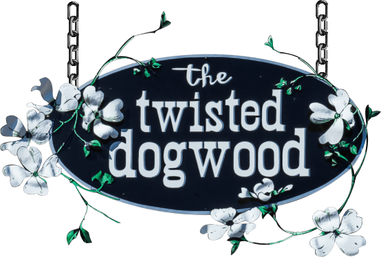 The Twisted Dogwood - Graphic Design (554x374), Png Download