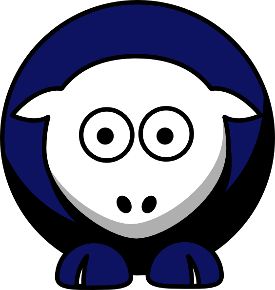 Sheep - Butler Bulldogs - Team Colors - College Football (564x594), Png Download