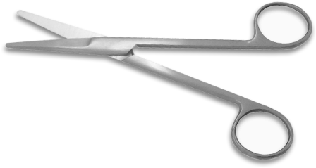 Mayo Scissors Png (592x260), Png Download