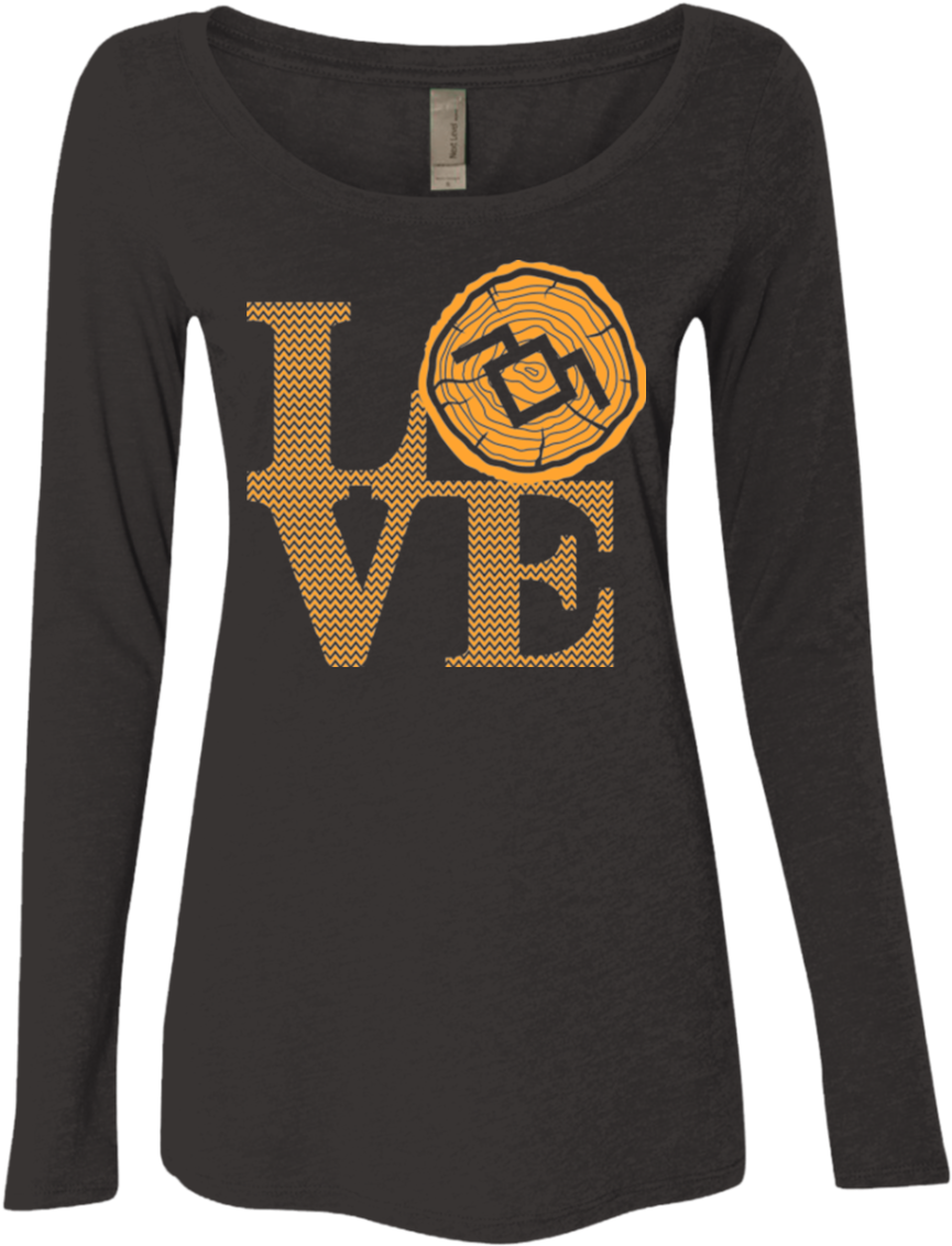Love Twin Peaks Women's Triblend Long Sleeve Shirt - Chef Baking Shirts Baking Lover T-shirts Hoodies Sweatshirts (1155x1155), Png Download