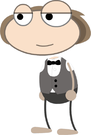 Mrbutler - Thomas Edison Poptropica (300x444), Png Download