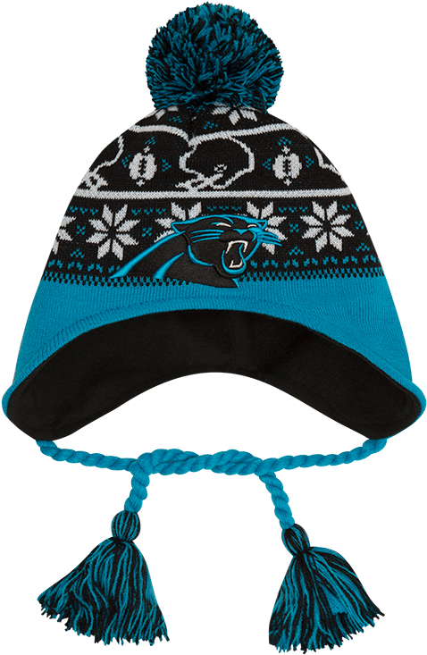 Carolina Panthers Team Toasty New Era Knit Hat - Men's Dallas Cowboys New Era Navy Sweater Chill Cuffed (800x800), Png Download