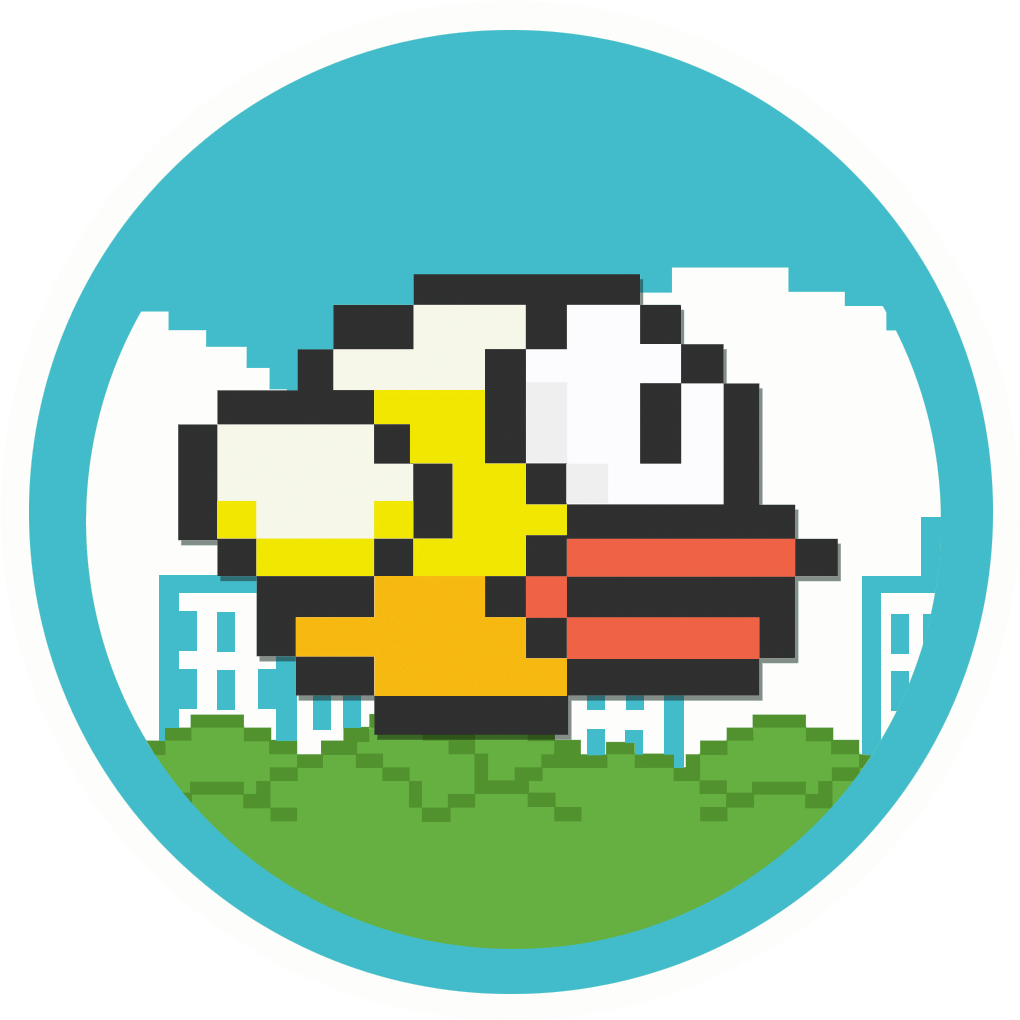 Http - //i - Imgur - Com/ebnyc6g Multicolored Flappycoin - Jonny Bravo / Flappy Bird (1053x1050), Png Download