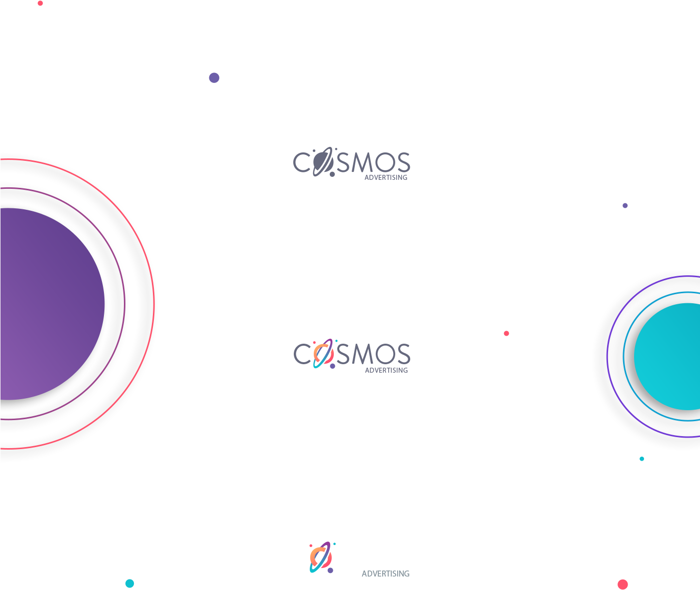 Cosmos Logo Design (1400x1308), Png Download