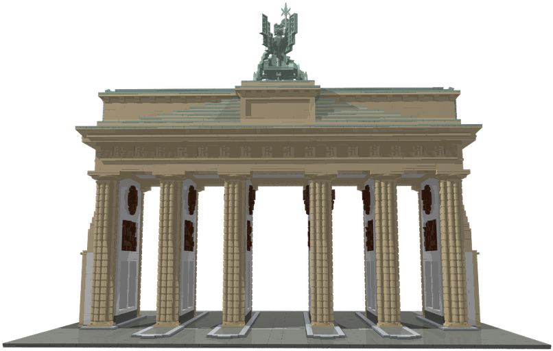 1 / - Famous Monument Of Germany Png (1600x900), Png Download