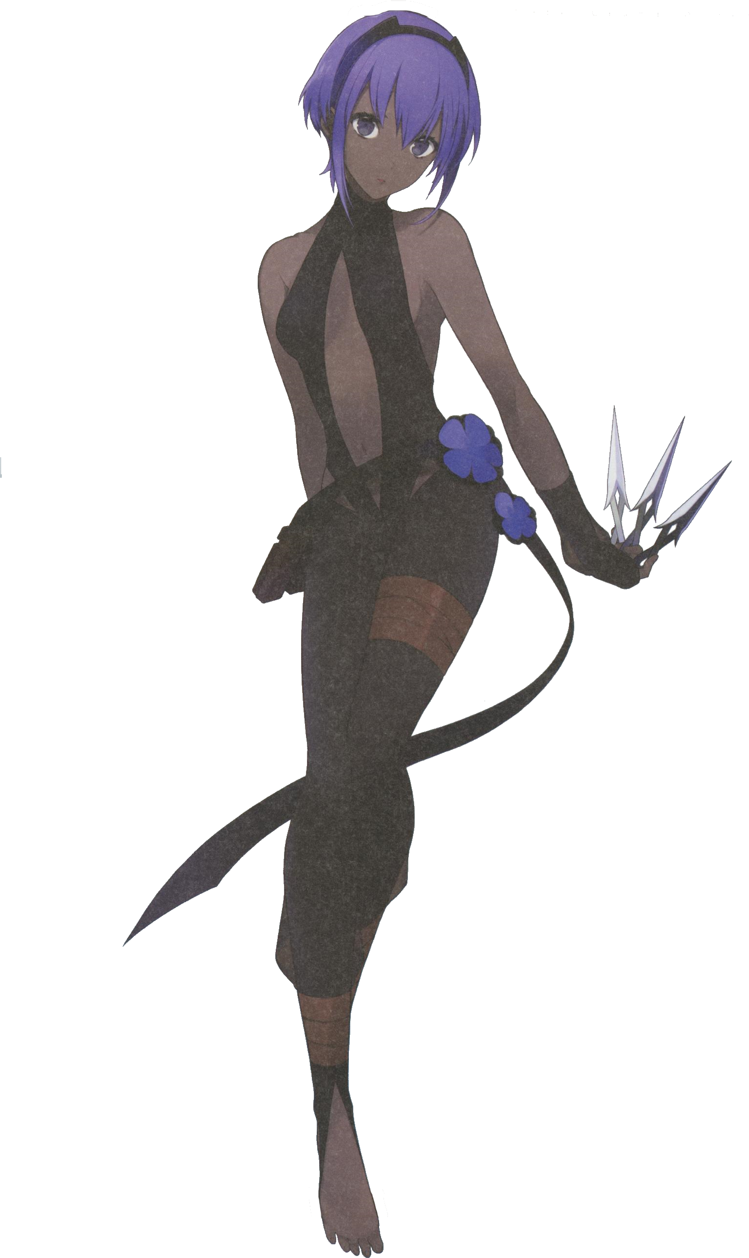 Hassan Of Serenity 3rd Ascension - Type-moon (1624x2625), Png Download