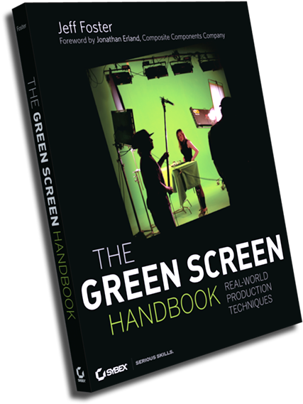 Green Screen Handbook (450x581), Png Download
